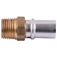 Муфта із зовнішньою різьбою прес APE ITALY AP 101 1/2х16