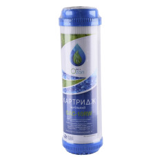 Картридж вугільний насыпний з шкарлупи кокосового горіха OZON Bio+, GAC-10RW