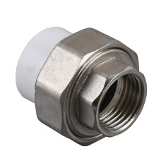 Муфта РОЗБІРНА внутр. різьба Kalde PPR  ф25х3/4 (білий)  12096