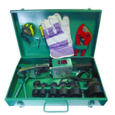 Паяльник PPR 1,6 кВт (в компл. Ножиці,рукавички, рулетка) для ППР d20-63