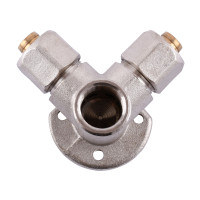 Тройник с ушками APE ITALY 754 LD 16x1/2x16