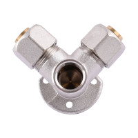 Трійник з вушками APE ITALY 754 LD 20x1/2x20