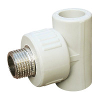 Тройник наружная резьба Vsplast PPR 25х3/4 ** 1016