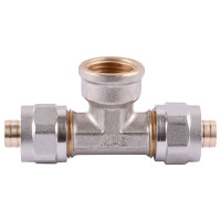 Трійник із внутрішньою різьбою APE ITALY 732 L 16x1/2x16