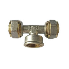 Трійник із внутрішньою різьбою NTM NF-1018 16х3/4х16