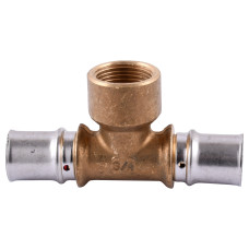 Тройник с внутренней резьбой пресс APE ITALY AP 132 20х3/4х20