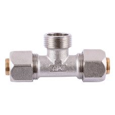 Тройник с наружной резьбой APE ITALY 733 L 20х3/4x20