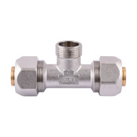 Трійник із зовнішньою різьбою APE ITALY 733 L 26х3/4х26