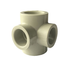 Крестовина угловая редукционная Kalde PPR ф32х20  19255