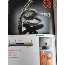 Шланг антивибрационный прямой TUCAI EXTRA TWIST 1