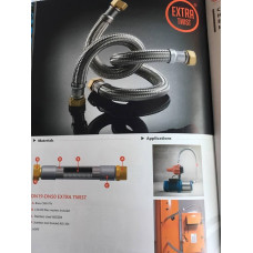 Шланг антивибрационный прямой TUCAI EXTRA TWIST 1