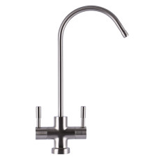 Кран для зворотного осмосу (подвійне підключення) ZB-77A-SN, 