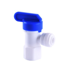 Кран на бачок зворотного осмосу 1/4 х 1/4