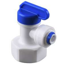 Кран на бачок зворотного осмосу 1/4 х 3/4