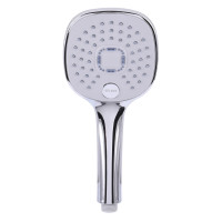 Душова лійка Globus Lux NS-003-00 Хром, Пласт., 2-позиційна Кнопка, 120мм,в коробці