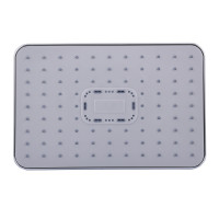 Душова лійка Globus Lux SD-003-30-00 Тропик 300*200мм,Хром, Пласт.,в коробці