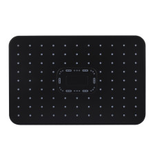 Душова лійка Globus Lux SD-003-30-BB Тропик 300*200мм,Чорна Матова, Пласт.,в коробці