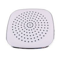 Душова лійка Globus Lux SD-0551 ТРОПИК,Пластик,SNOW TROPIC, Былий-Хром, 200*200мм, в коробці