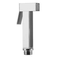 Душова гігієнічна стоп-лійка TOPAZ SH77 Латунна.,Квадратна, Хромована, в коробці