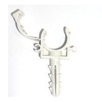 Кліпса для труби металопластикової з дюбелем NEW 20х2,0