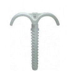 Дюбель крюк монтажный двойной длина 100 мм (упаковка 100шт)