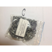 Скоба для монтажу трубної ізоляції (упаковка 100 шт)