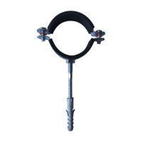 Хомут трубний SIGUR  (комплект) 2 1/2