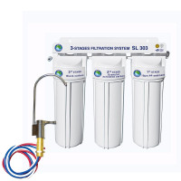 Система 3-х ступенчатой очистки Bio+ systems SL303-NEW + кран ZB-69 