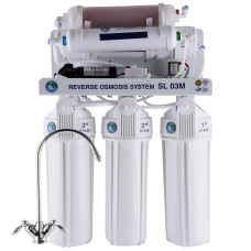 Система зв. осмосу Bio+ systems (мембр.Filmtec, вир. США), насос,  мін-р, RO-75-SL03М