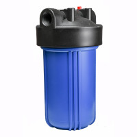 Фільтр-колба пласт.,2 ущ. кільця, БЕЗ картриджа124-10-BB Big Blue 10