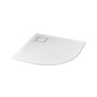 SET B 185 Душовий піддон напівкруглий  TAKO SLIM 90X4 + сифон (VIRT)