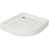 Душовий піддон напівкруглий  TAKO 90X16 (вбудована панель)