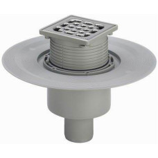 Трап ф50 нерж.решiтка 150*150 з сифоном VIEGA  557188 (284862)