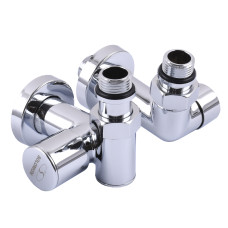 Кран вентильний кутовий з американкою SOLOMON LUX 1/2