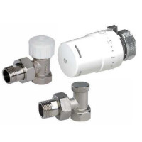 Набор Краны радиаторные угловые ARCO 1/2