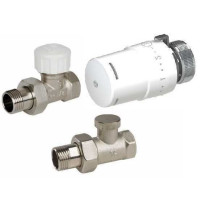 Набор Краны радиаторные прямые ARCO 1/2