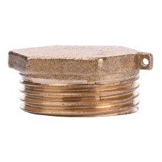Заглушка латунь 1 Зовнішня 1095-1Б