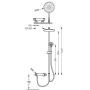 Душова система TRES  EKO TERM 190388