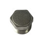 Заглушка нікель 1/2