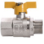 Кран шаровый прямой SELBA 1