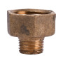 Переходник латунь 1/2 Внутренняя х 1/4 Наружная 639Б