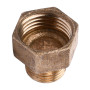 Перехідник латунь   1/2 Внутрішня х 3/8 Зовнішня 640Б