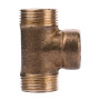 Трійник латунь  3/4 Зовнішня х 1/2Внутрішня х 3/4 Зовнішня 664Б