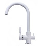 Змішувач для кухні під осмос Globus Lux GLLR-0333-7-WHITE