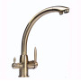 Змішувач для кухні під осмос Globus Lux GLLR-0777-9-BRONZE