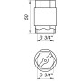 Клапан обратного хода воды PROFESSIONAL 3/4