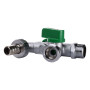 Кран шаровый поливочный двойной ARCO 1/2