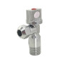 Кран шаровый угловой с цангою SOLOMON 1/2