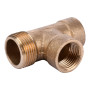 Трійник латунь  3/4 Зовнішня х 1/2Внутрішня х 1/2Внутрішня А0225А