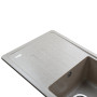Гранітна мийка Globus Lux LUGANO мигдаль 780х435